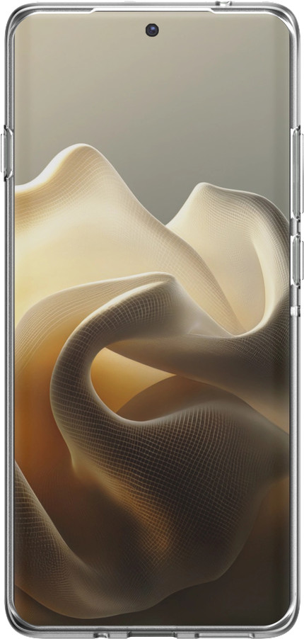 Just in Case Soft Design Motorola Edge 60 Pro Back Cover Transparent avant