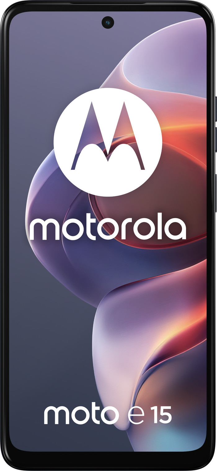Motorola Moto E15 64 Go Bleu Foncé 4G avant