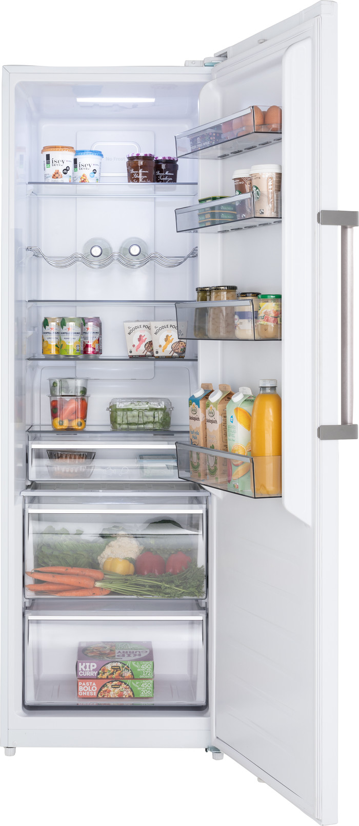 Wisberg WBKK185FZDW + Wisberg WBVR186NFDW binnenkant