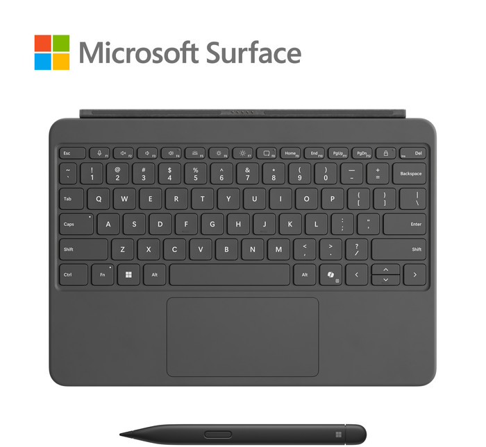 Microsoft Surface Pro Type Cover 12 Inch met Slim Pen Lei Azerty bovenkant