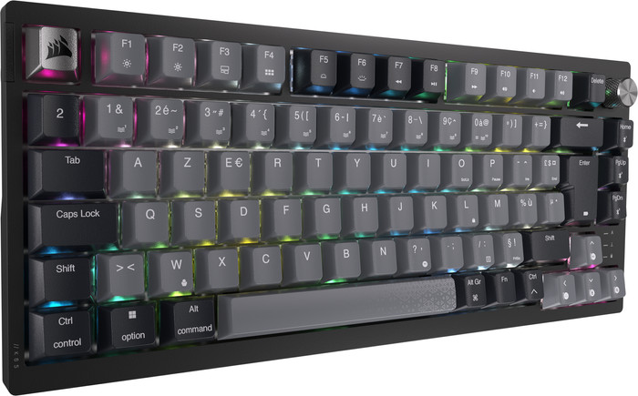 CORSAIR K65 Plus Wireless Mechanical Gaming Keyboard AZERTY left side