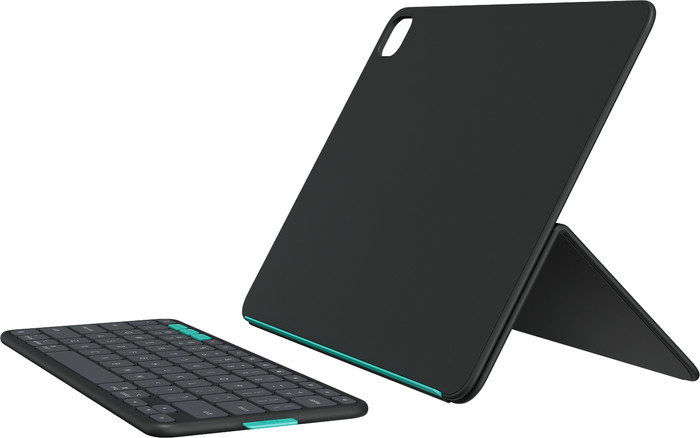 Logitech Flip Folio iPad Pro (2024)/iPad Air (2025) 13 inches Keyboard Cover AZERTY right side