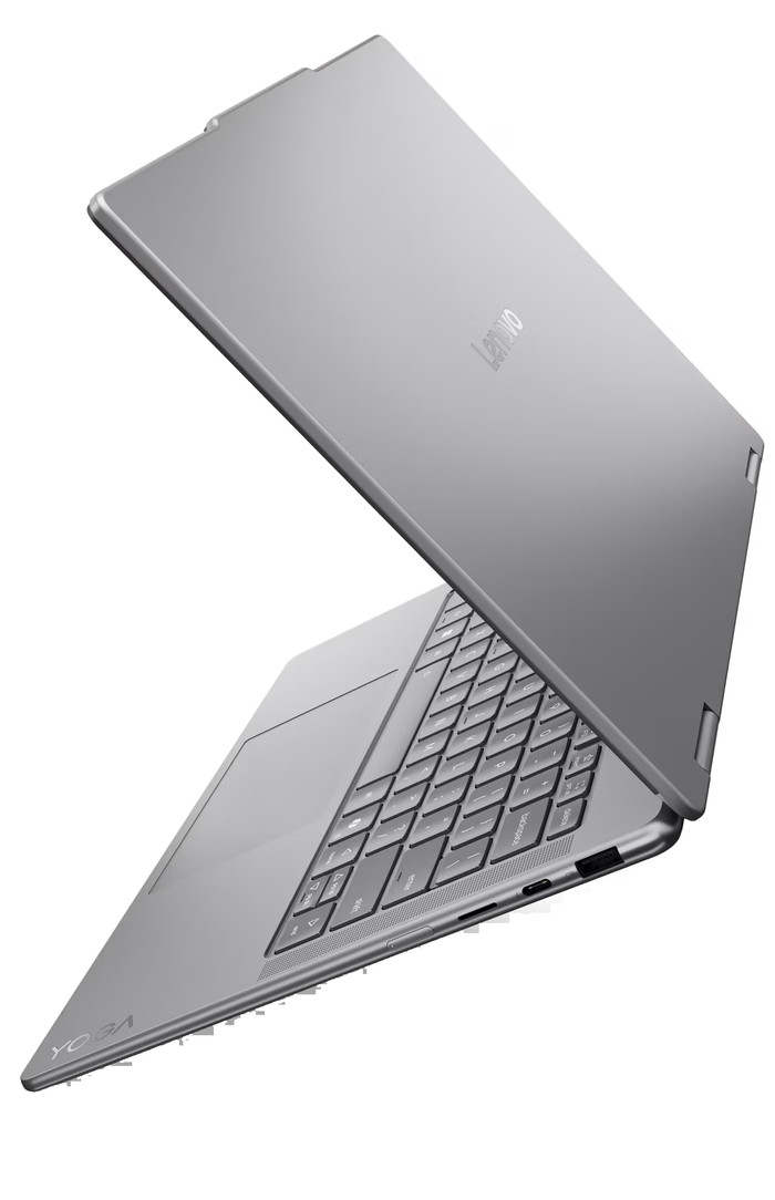 Lenovo Yoga 7 2-en-1 OLED Copilot+ PC 14ILL10 83JQ007TMB AZERTY côté gauche