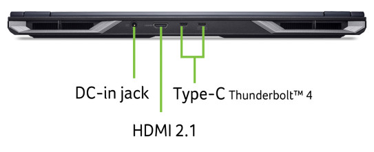 Acer Predator Helios Neo 18 AI PHN18-72-997F visual leverancier