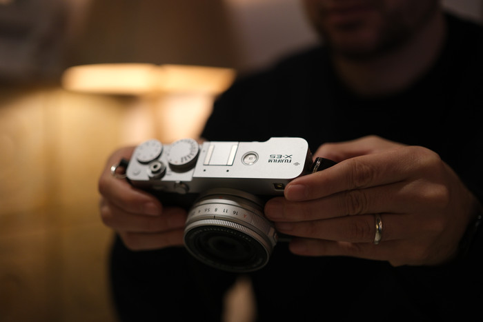 Fujifilm X-E5 Boitier Argent produit à l'usage