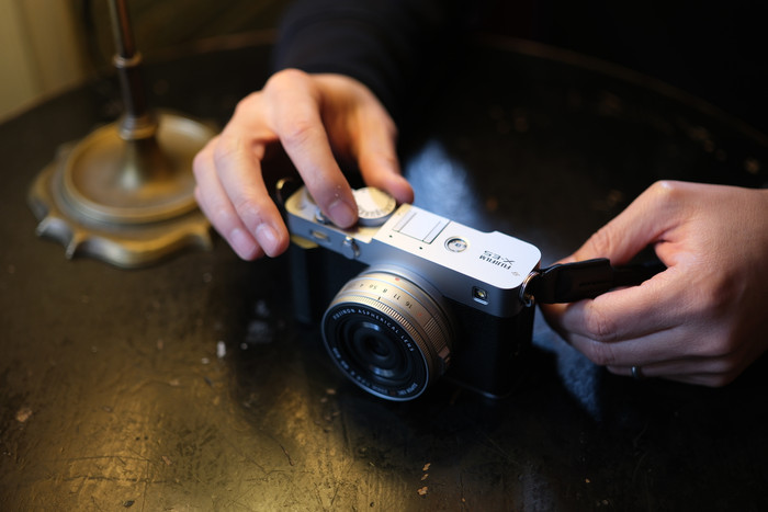 Fujifilm X-E5 Boitier Argent produit à l'usage