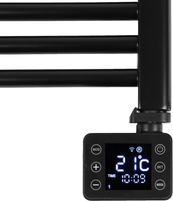 Eurom Sani Bathroom Radiator 800 WiFi Black detail