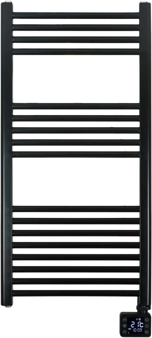 Eurom Sani Bathroom Radiator 800 WiFi Black front