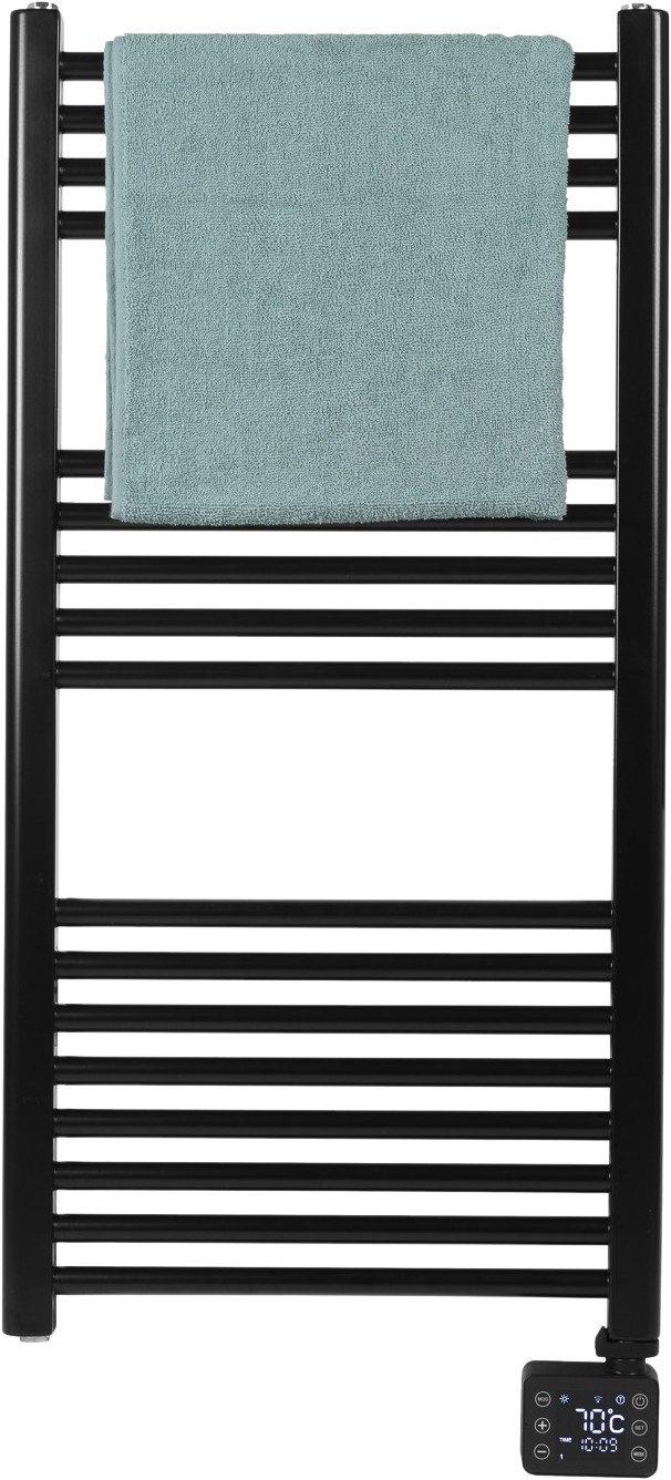 Eurom Sani Bathroom Radiator 800 WiFi Black product in use