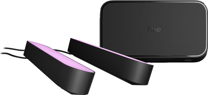 Philips Hue Play Rampe d'Éclairage Noir Lot de 2 + HDMI Sync Box 8K Main Image