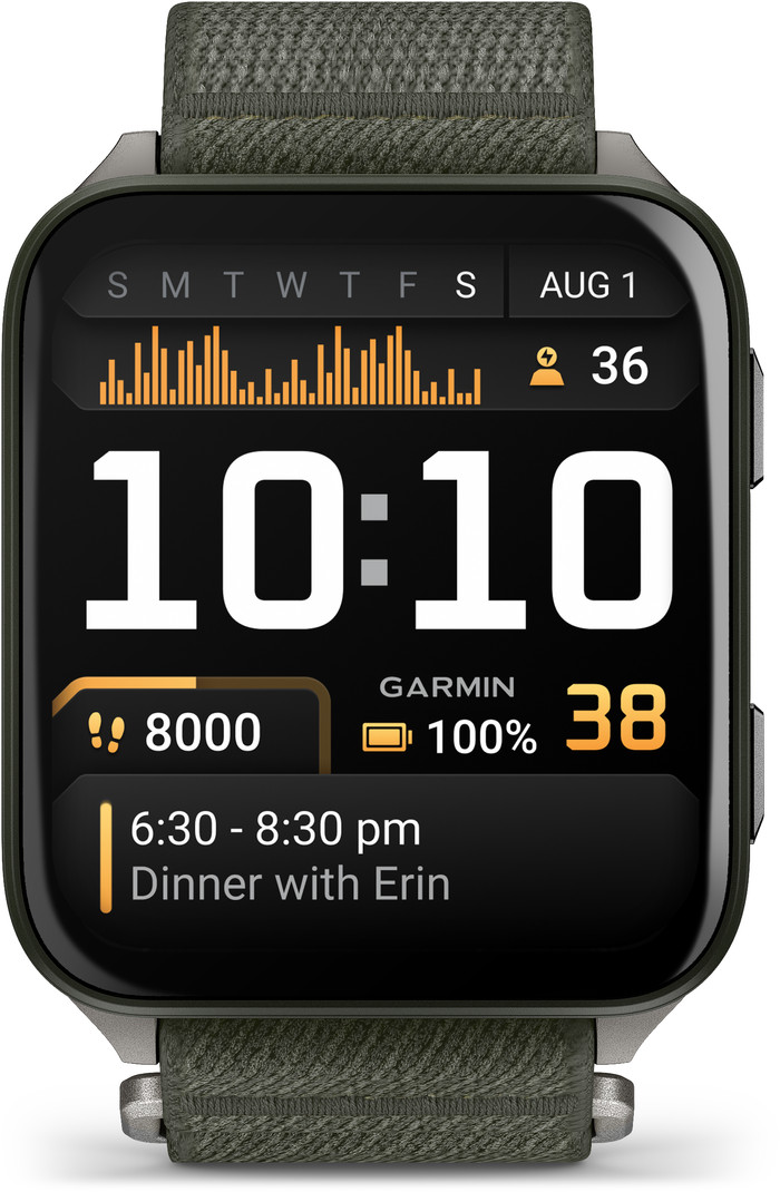 Garmin Venu X1 Green front
