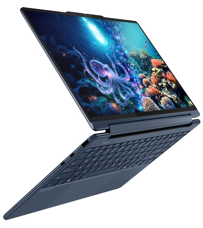 Lenovo Yoga 9 2-en-1 OLED Copilot+ PC 14ILL10 83LC004BMB AZERTY côté gauche