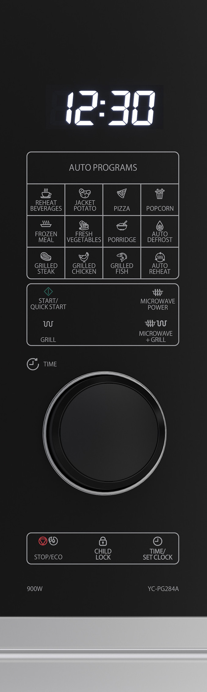 Sharp YCPG234AES detail