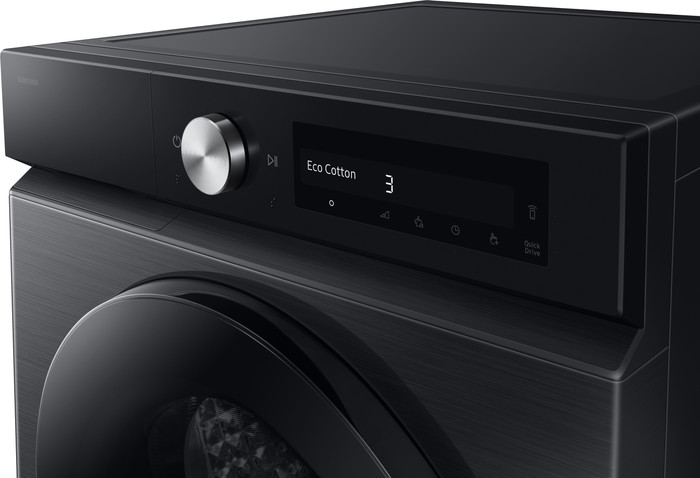 Samsung WW90DB7U94GBU3 AI Wash + Samsung DV90DB7845GBU3 QuickDrive détail