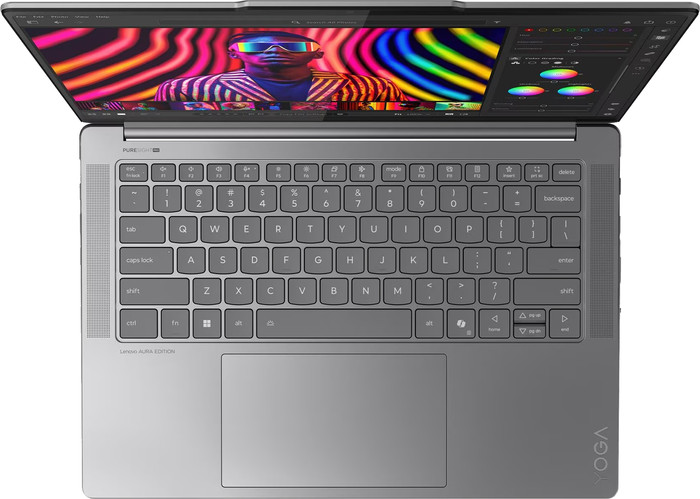 Lenovo Yoga Pro 7 OLED 14IAH10 83KF002FMH top