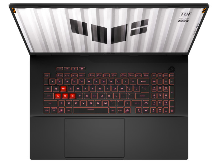 ASUS TUF Gaming A18 FA808UP-S8072W Azerty bovenkant