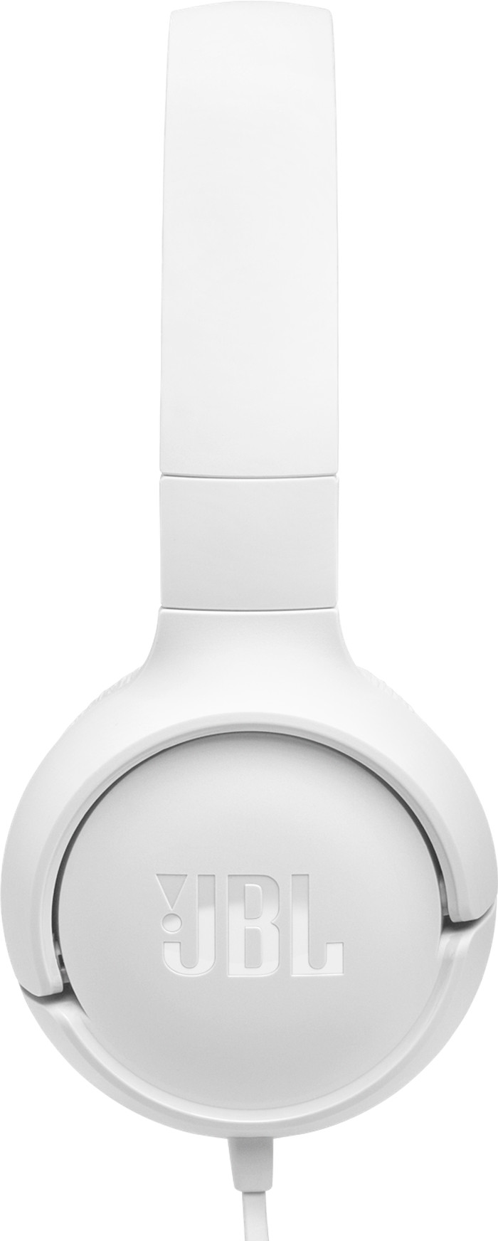 JBL Tune 520C USB-C Blanc côté gauche