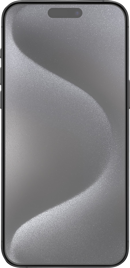 Just In Case Tempered Glass iPhone 15 Pro Max Screenprotector voorkant