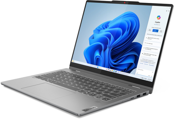 Lenovo IdeaPad 5 2-en-1 14IRH9 83KX006LMB AZERTY côté droit