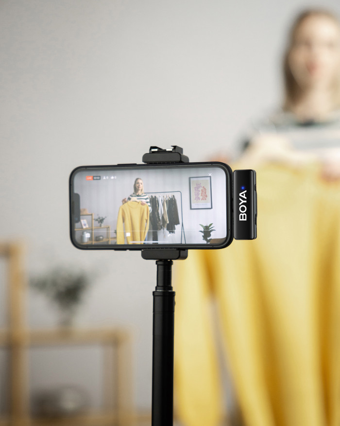 Boya Boyalink 2 product in gebruik