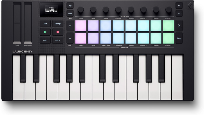 Novation Launchkey Mini 25 Noir avant
