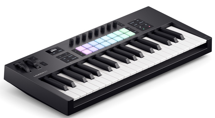 Novation Launchkey 37 côté gauche