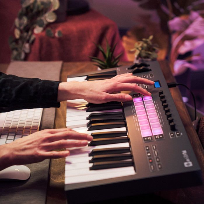 Novation FLkey Mini Noir produit à l'usage