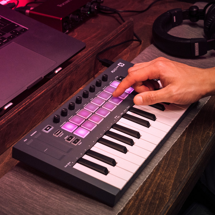 Novation FLkey Mini Noir produit à l'usage