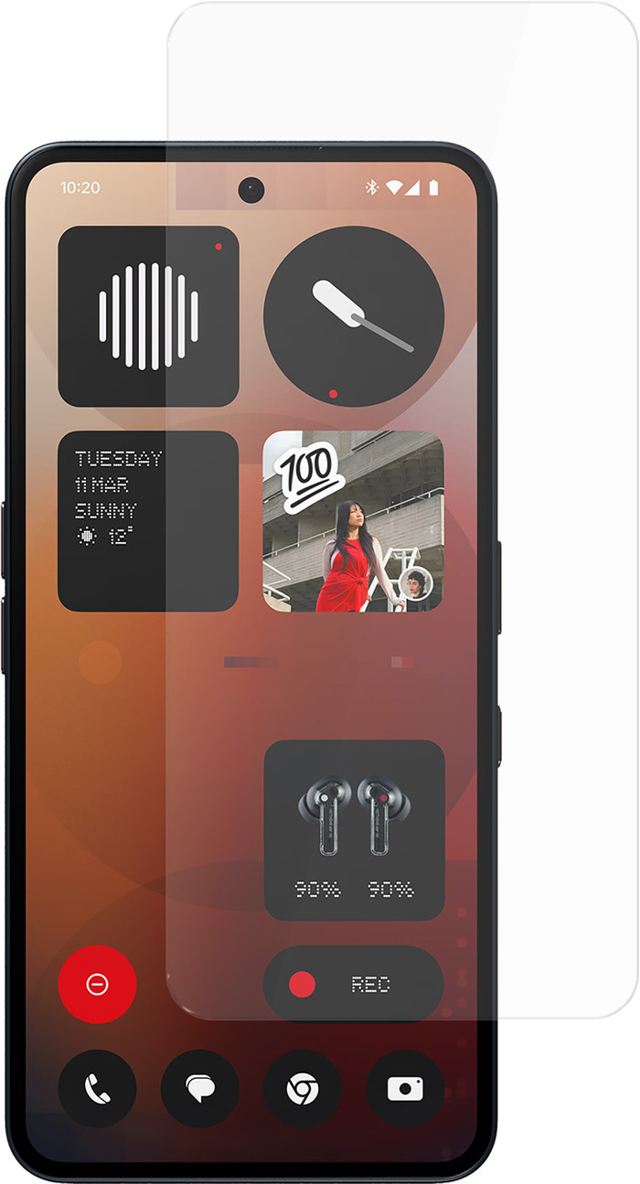 Just In Case Tempered Glass Nothing Phone (3a) Protège-écran Main Image
