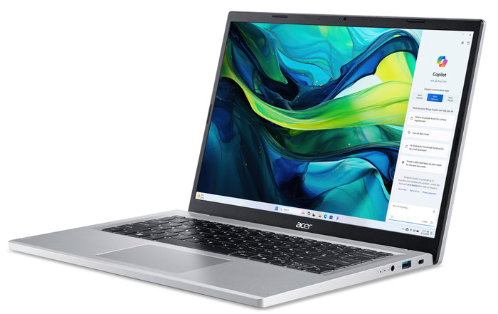 Acer Aspire Go 14 AG14-22P-R3KG AZERTY right side