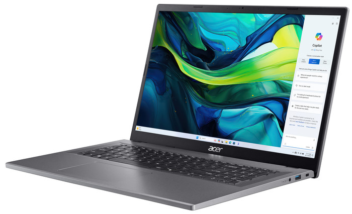 Acer Aspire Go 17 AG17-31P-37GA Azerty rechterkant