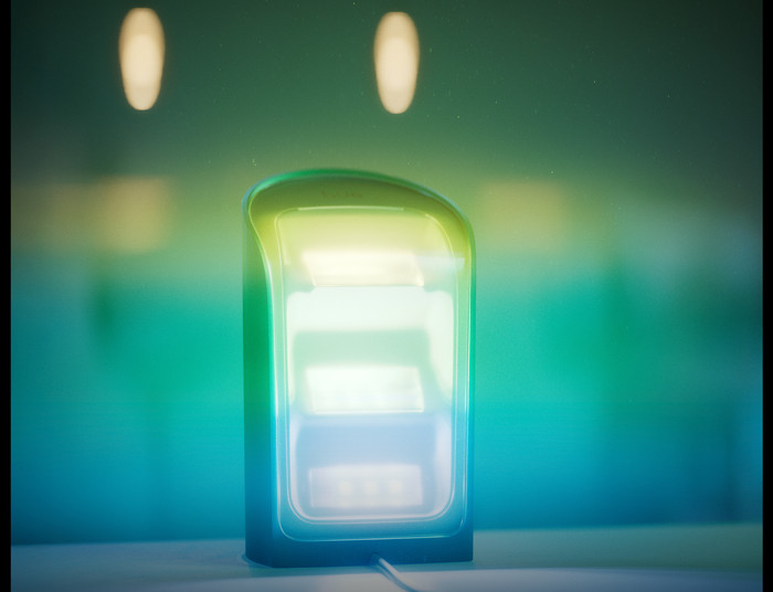 Philips Hue Play Wall Washer Zwart product in gebruik