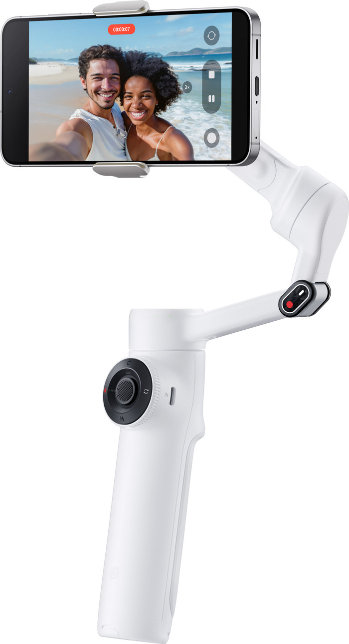 Insta360 Flow 2 Wit linkerkant