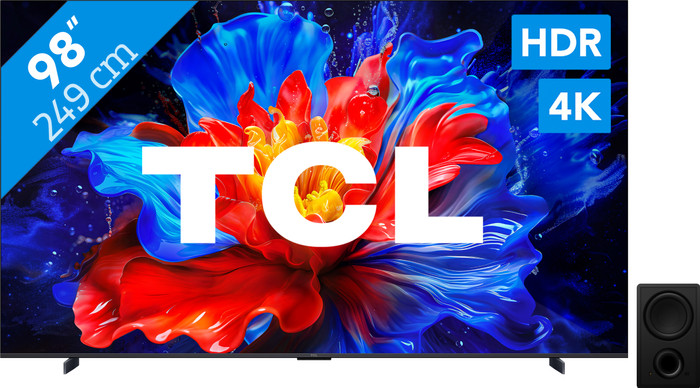 TCL 98" QLED P81K 4K (2025) + TCL Q75H Main Image