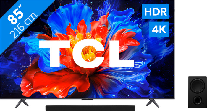 TCL 85 inches QLED P81K 4K (2025) + TCL Q75H Main Image