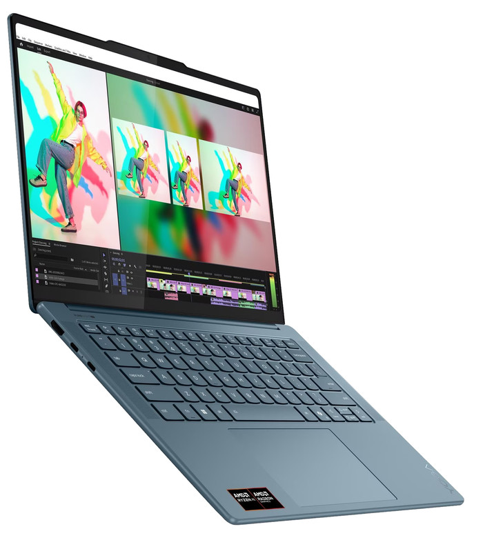 Lenovo Yoga Pro 7 OLED Copilot+ PC 14ASP10 83LX000VMB AZERTY côté gauche