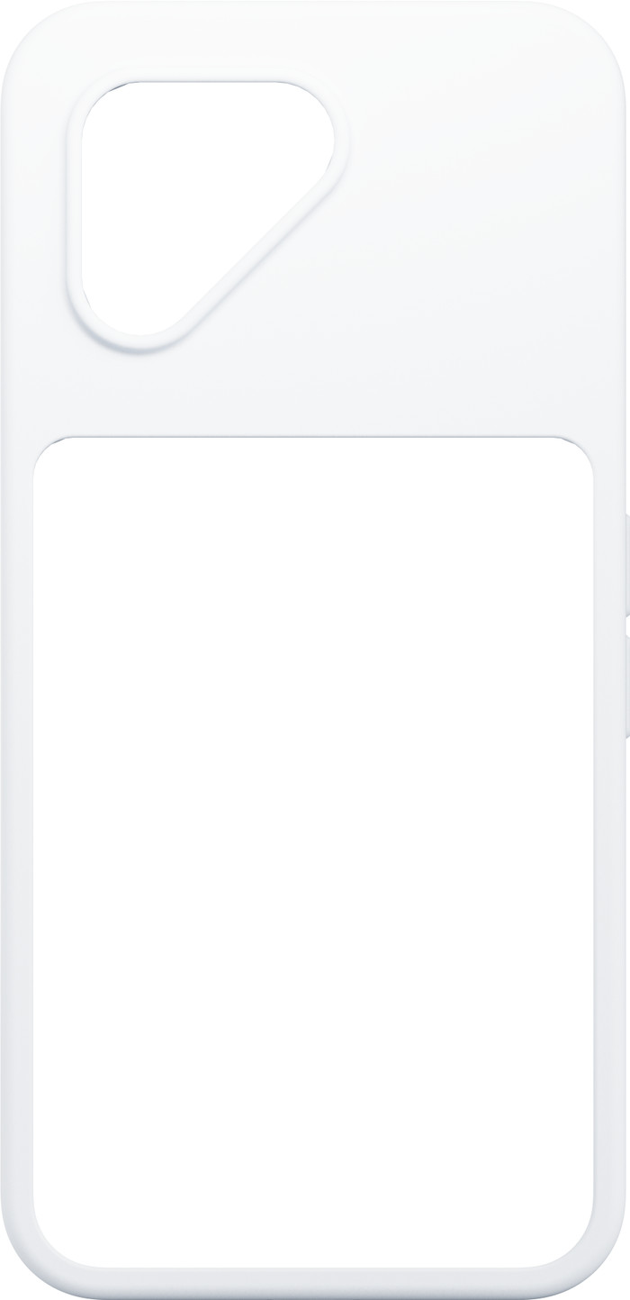 Fairphone 6 256 Go Blanc 5G + Pack d'Accessoires Complet arrière