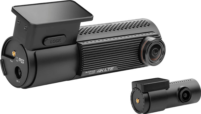 BlackVue DR970X-2CH LTE Plus II 64 Go côté gauche