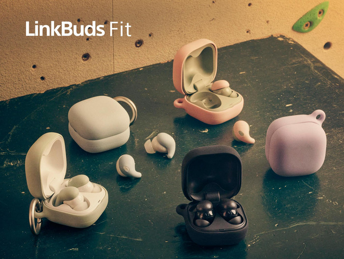 Sony LinkBuds Fit Rose produit à l'usage