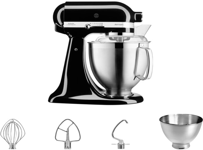 KitchenAid 5KSM185PSEOB Onyx Black Main Image