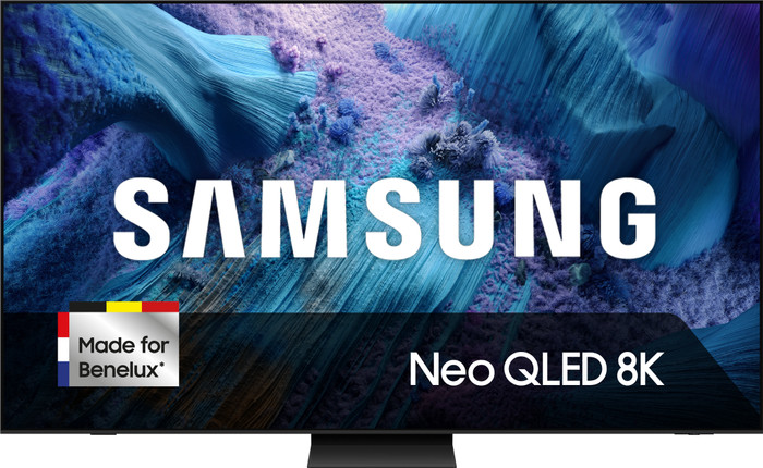 Samsung 85" Neo QLED QN990F 8K (2025) + Samsung HW-Q930F Noir avant