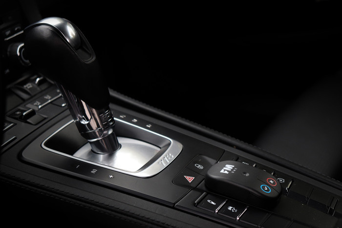 Flitsmeister ONE product in gebruik