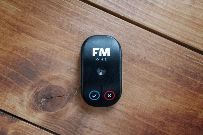 Flitsmeister ONE product in gebruik