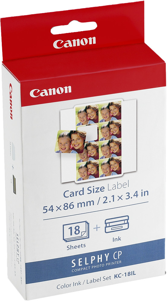 Canon KC-18IL Selphy CP Serie inkt en papier Main Image