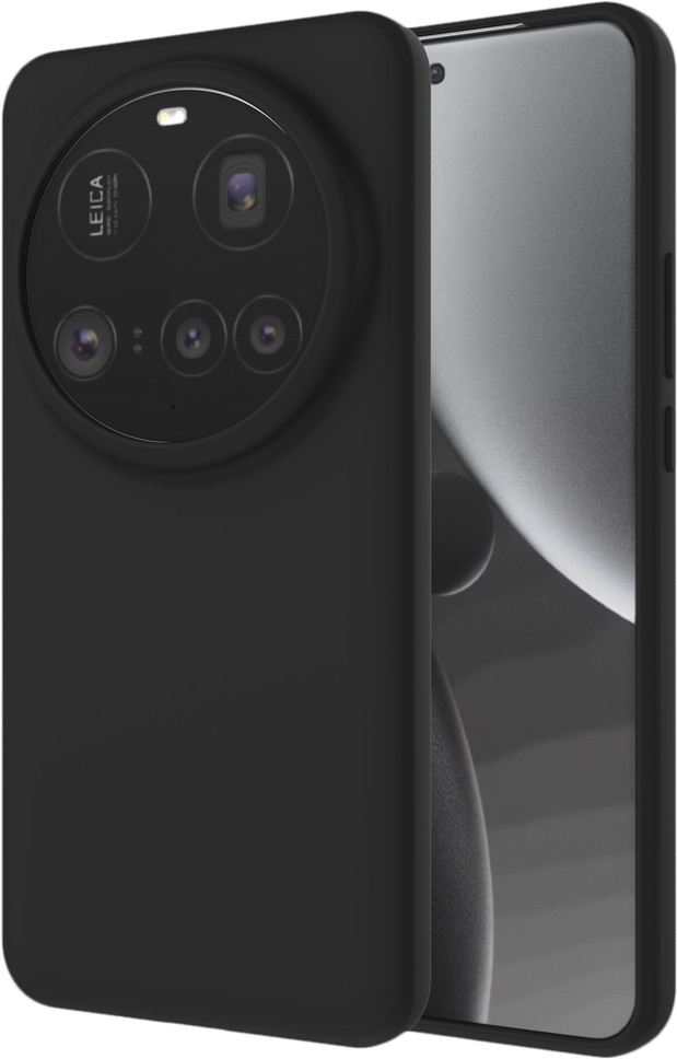 Just in Case Soft Design Xiaomi 15 Ultra Back Cover Black front