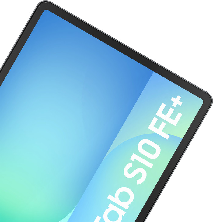 Just in Case Samsung Galaxy Tab S10 FE Plus Screen Protector Glass detail