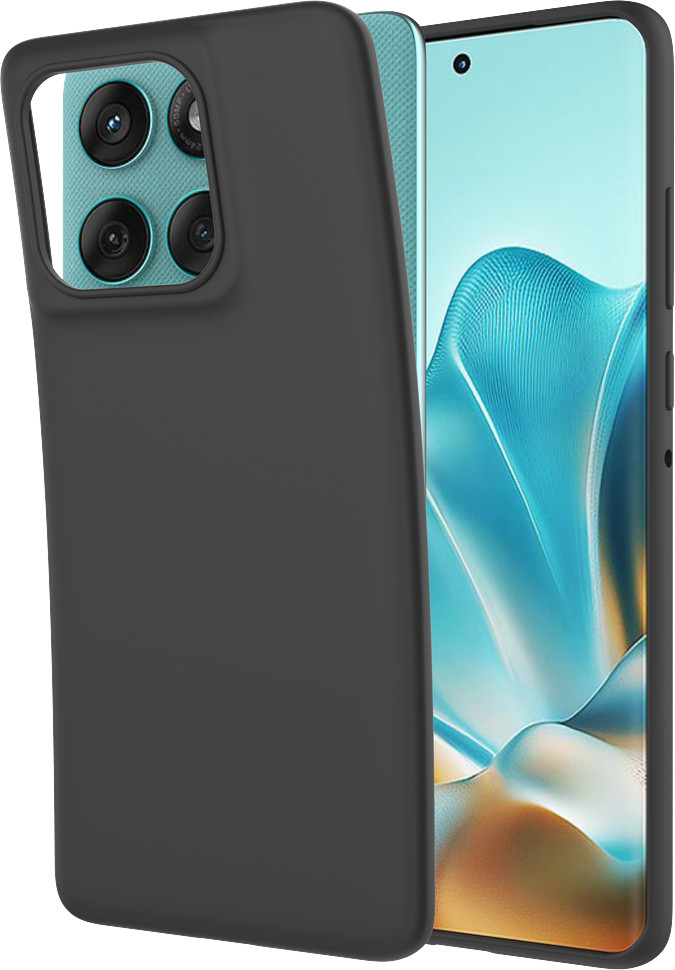 Just in Case Soft Design Motorola Edge 60 Fusion Back Cover Noir produit composé