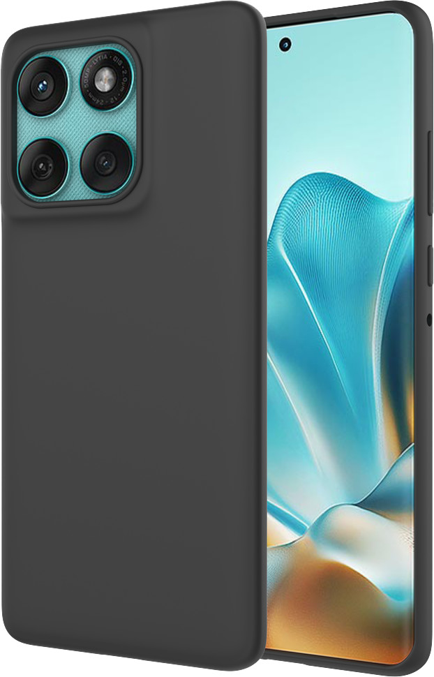 Just in Case Soft Design Motorola Edge 60 Fusion Back Cover Noir produit composé