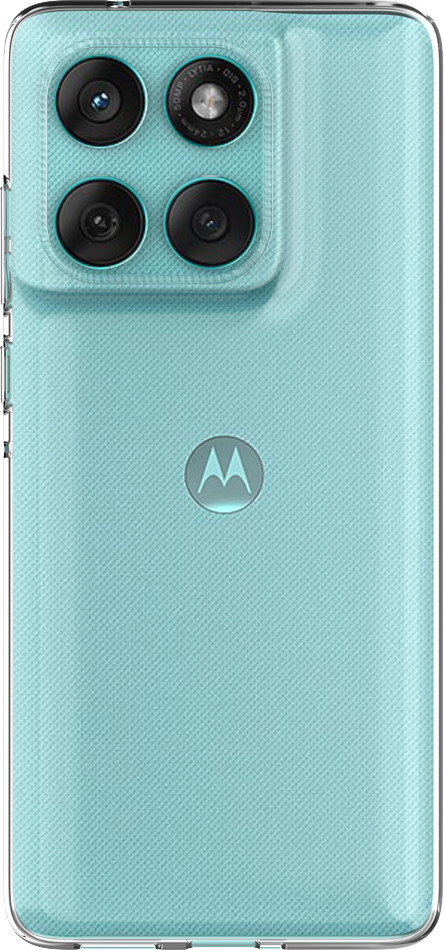 Just in Case Soft Design Motorola Edge 60 Fusion Back Cover Transparant Main Image