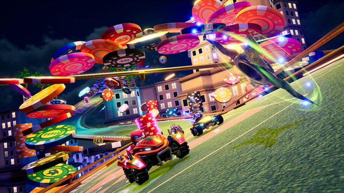 Sonic Racing CrossWorlds Nintendo Switch product in use